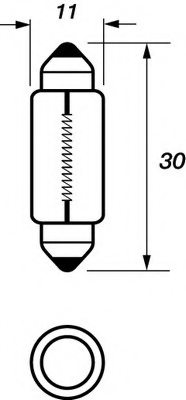 MOTAQUIP LVEB269 Bulb, interior light